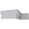 Ekena Millwork 9 1/8"H x 3 3/4"P x 9 7/8"F x 94 1/4"L, (4" Repeat), Woodruff Crown Moulding MLD09X03X09WF - alternate 6